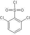 2,6-二氯苯磺酰氯结构式
