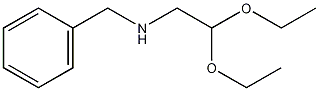 N-苄基氨基乙醛二乙基乙缩醛结构式