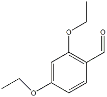 2,4-二乙氧基苯甲醛结构式