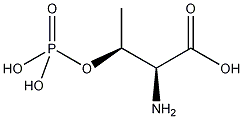 L-苏氨酸-O-磷酸结构式