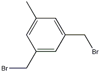 3,5-双(溴甲基)甲苯结构式