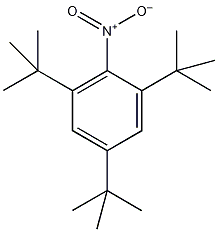 2,4,6-三叔丁基硝基苯结构式