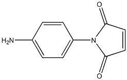 N-(4-氨基苯)马来酰亚胺结构式