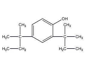 2,4-二叔戊基苯酚结构式