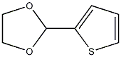 2-(2-噻吩)-1,3-二氧戊环结构式