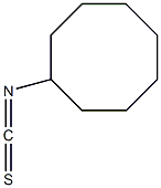异硫氰酸环辛酯结构式