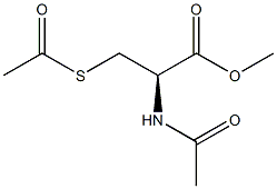 N,S-二乙酰基-L-半胱氨酸甲酯结构式