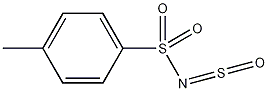 N-亚硫酰基-p-甲苯磺胺结构式