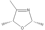 2,4,5-三甲基-3-唑啉结构式