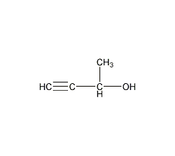 (R)-(+)3-丁炔-2-醇结构式