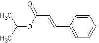 肉桂酸异丙酯结构式