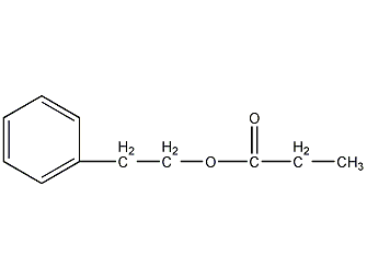 2-苯基乙基丙酸酯结构式