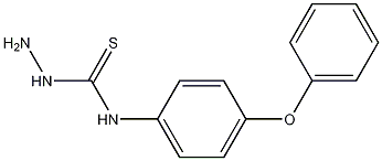 4-(4-苯氧基)-3-氨基硫脲结构式