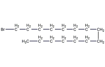 1-溴十五烷结构式
