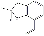 2,2-二氟-4-甲酰苯并二氧杂环代烯结构式