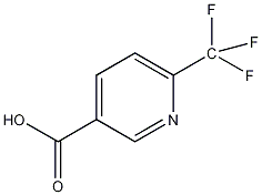 6-(三氟甲基)烟酸结构式