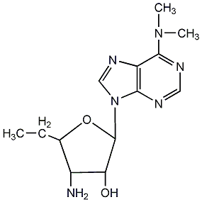 嘌呤霉素氨基核苷结构式