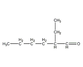 2-乙基己醛结构式
