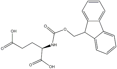 9-芴甲氧羰基-D-谷氨酸结构式