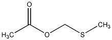 甲硫基甲基醋酸酯结构式