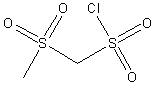 (Methylsulfonyl)methanesulfonyl chloride