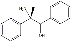 (S)-2-氨基-1,1-二苯基-1-丙醇结构式