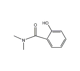 3-羟基-N,N-二甲基-2-甲酰胺结构式