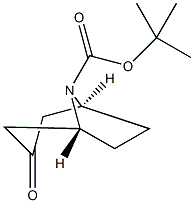 N-丁氧羰基去甲托品酮结构式
