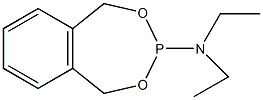 邻亚二甲苯基-N,N-二乙基亚磷酰胺结构式