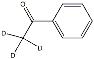 乙酰苯-β,β,β-d3结构式
