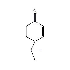 4-(1-甲基乙基)-2-环己烯-1-酮结构式