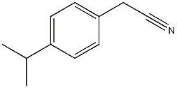 4-异丙基苯基乙腈结构式