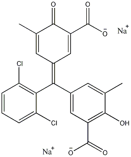 酸性媒介漂蓝B结构式