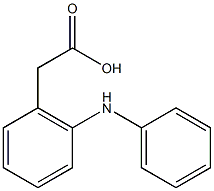 2-苯胺基苯乙酸结构式
