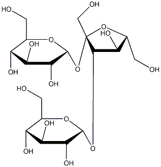 D-(+)-松三糖水合物结构式