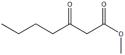 3-氧代庚酸甲酯结构式