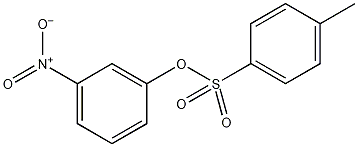 对甲苯磺酸3-硝基苯酯结构式