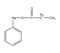 丙酸苯汞结构式