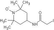 4-(2-Iodoacetamido)-2,2,6,6-tetramethylpiperidine 1-Oxyl