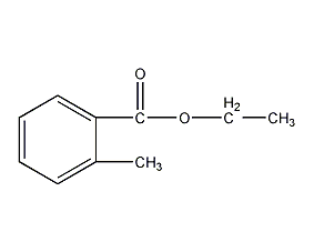 邻甲基苯甲酸乙酯结构式