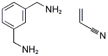间苯二甲基二胺/丙烯腈加合物结构式