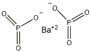 偏磷酸钡结构式
