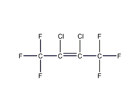 2,3-二氯六氟-2-丁烯结构式
