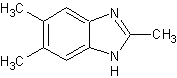 2,5,6-三甲基苯并咪唑结构式