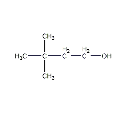 3,3-二甲基-1-丁醇结构式