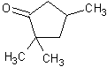 2,2,4-三甲基环戊酮结构式