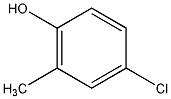 4-氯-2-甲基苯酚结构式
