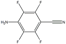 4-氨基-2,3,5,6-四氟苯甲腈结构式