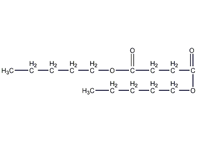 琥珀酸二戊酯结构式