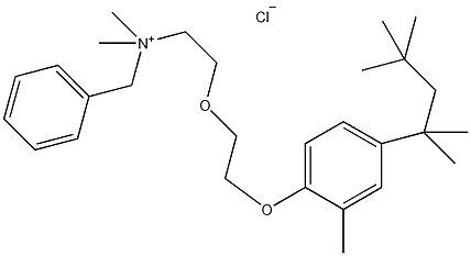 甲基苄索氯铵结构式